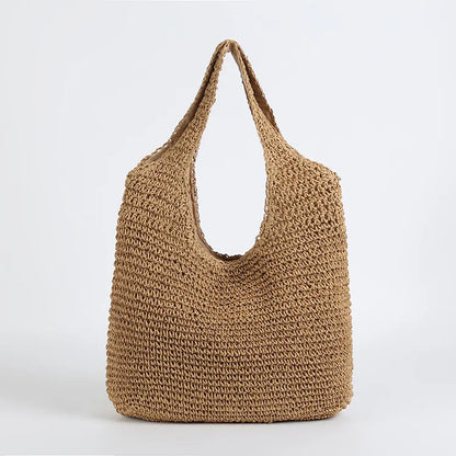 Fashion Straw Shoulder Bag