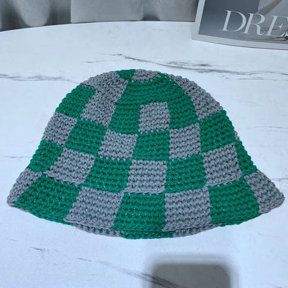 Lattice Handmade Crochet Bucket Hat