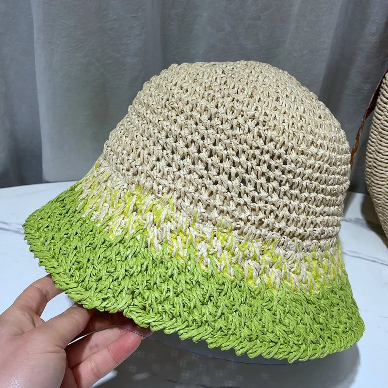 Lattice Handmade Crochet Bucket Hat