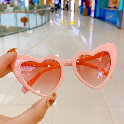 Vintage Love Shape Sunglasses