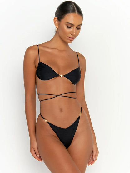 Sexy Micro Thong Bikini Brazilian Beachwear