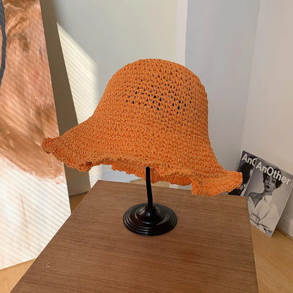 Lattice Handmade Crochet Bucket Hat