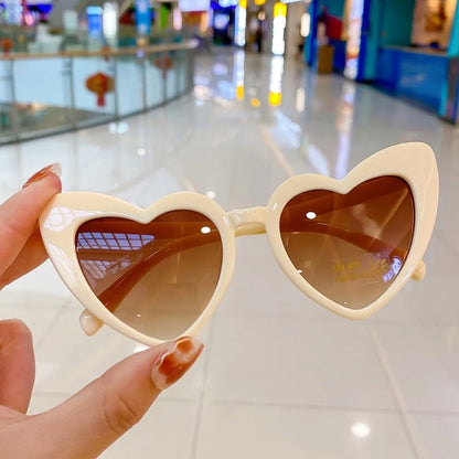 Vintage Love Shape Sunglasses