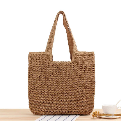 Fashion Straw Shoulder Bag