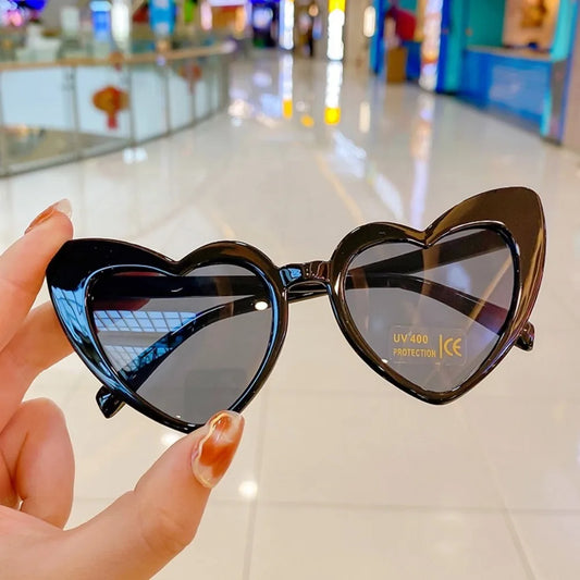 Vintage Love Shape Sunglasses