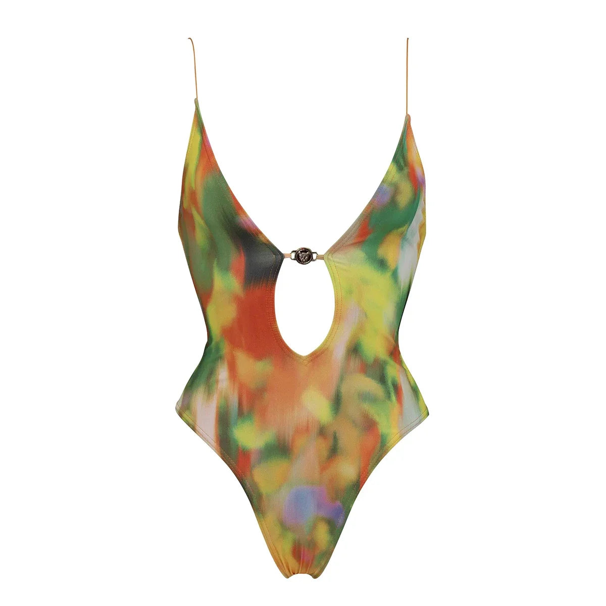 Brazilian Halter Ruffle Monokini