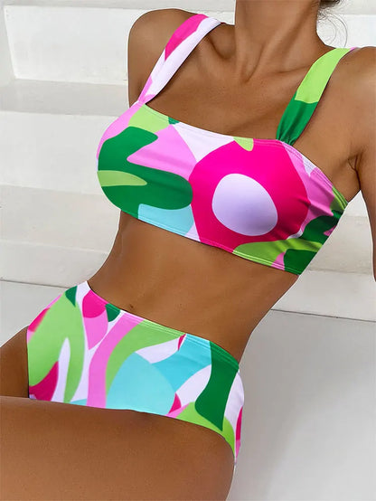 Sexy Brazilian High Waist Bikini Set